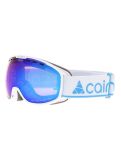 Vignette Cairn, Omega lunettes de ski unisexe Shiny White Blue blanc, bleu 