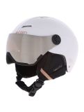 Vignette Cairn, Orbit Visor casque de ski avec visière unisexe Mat White Coffee blanc 