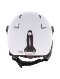 Vignette Cairn, Orbit Visor casque de ski avec visière unisexe Mat White Coffee blanc 