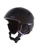 Vignette Cairn, Profil casque de ski unisexe Mat Black Leopard noir, violet 