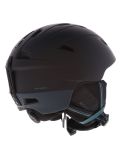 Vignette Cairn, Profil casque de ski unisexe Mat Black Sauge bleu, noir 