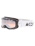 Vignette Cairn, Rush SPX3 lunettes de ski enfants Shiny Black White blanc, noir 