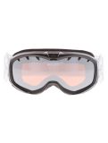 Vignette Cairn, Rush SPX3 lunettes de ski enfants Shiny Black White blanc, noir 