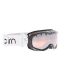 Vignette Cairn, Rush SPX3 lunettes de ski enfants Shiny Black White blanc, noir 