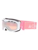 Vignette Cairn, Rush SPX3 lunettes de ski enfants Shiny White Candy Pink blanc, rose 