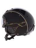 Vignette Casco, SP-6 Limited casque de ski avec visière unisexe Circuit Gold-Black noir, Or 