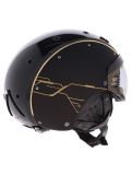 Vignette Casco, SP-6 Limited casque de ski avec visière unisexe Circuit Gold-Black noir, Or 