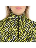 Vignette CMP, 30L1306 pull de ski femmes jaune, noir 