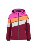 Vignette CMP, 32W0105 veste de ski enfants sangria violet 