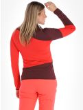 Vignette CMP, 33L0346 pull de ski femmes Burgundy bordeaux, rose, rouge 