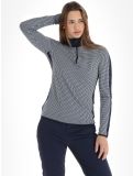 Vignette CMP, 33L0476 pull de ski femmes B. Blue White blanc, bleu 