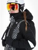 Vignette CMP, 33W0686 veste de ski femmes Black White blanc, noir 