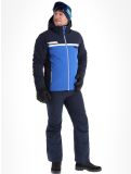 Vignette CMP, 33W0747 veste de ski hommes Royal bleu, noir 