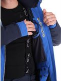 Vignette CMP, 33W0747 veste de ski hommes Royal bleu, noir 