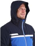 Vignette CMP, 33W0747 veste de ski hommes Royal bleu, noir 