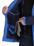 Vignette CMP, 33W0747 veste de ski hommes Royal bleu, noir 