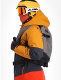 Vignette CMP, 33W0817 veste de ski hommes Pumpkin gris, orange 