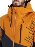 Vignette CMP, 33W0817 veste de ski hommes Pumpkin gris, orange 