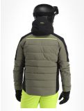 Vignette CMP, 33W0837 veste de ski hommes Kaki noir, vert 