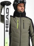 Vignette CMP, 33W0837 veste de ski hommes Kaki noir, vert 