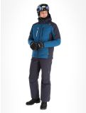 Vignette CMP, 33W0837 veste de ski hommes Petrol bleu, noir 