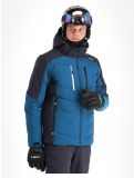 Vignette CMP, 33W0837 veste de ski hommes Petrol bleu, noir 