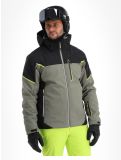 Vignette CMP, 33W0897 veste de ski softshell hommes Kaki vert 