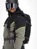 Vignette CMP, 33W0897 veste de ski softshell hommes Kaki vert 