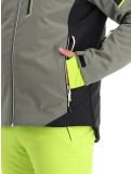 Vignette CMP, 33W0897 veste de ski softshell hommes Kaki vert 