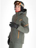 Vignette CMP, 33W0897 veste de ski softshell hommes Olive vert 