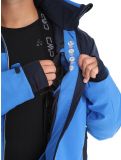 Vignette CMP, 33W0897 veste de ski softshell hommes Royal bleu 