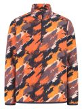 Vignette CMP, 34G4904 pull de ski enfants Arancio / Black Blue bleu, orange 