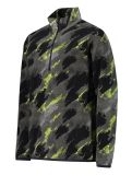 Vignette CMP, 34G4904 pull de ski enfants Olive / Black noir, vert 