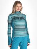 Vignette CMP, 34L2096 pull de ski femmes Teal / Aqua bleu, vert 