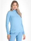 Vignette CMP, 34L4306 pull de ski femmes Niagara / White blanc, bleu 