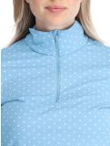 Vignette CMP, 34L4306 pull de ski femmes Niagara / White blanc, bleu 