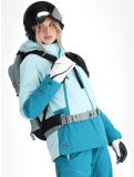 Vignette CMP, 34W2506 veste de ski femmes Aqua bleu 