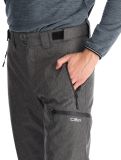 Vignette CMP, 34W4387 pantalon de ski hommes Black Melange gris 