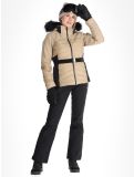 Vignette CMP, 34W4436F veste de ski femmes Sesame brun 