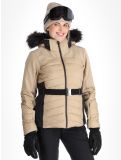 Vignette CMP, 34W4436F veste de ski femmes Sesame brun 