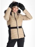 Vignette CMP, 34W4436F veste de ski femmes Sesame brun 