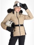 Vignette CMP, 34W4436F veste de ski femmes Sesame brun 