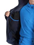 Vignette CMP, 34W4677 veste de ski hommes Black Blue bleu 