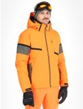 Vignette CMP, 34W4677 veste de ski hommes Fanta Fluo orange 