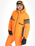 Vignette CMP, 34W4677 veste de ski hommes Fanta Fluo orange 