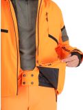 Vignette CMP, 34W4677 veste de ski hommes Fanta Fluo orange 