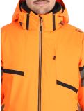 Vignette CMP, 34W4677 veste de ski hommes Fanta Fluo orange 