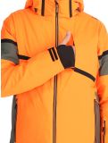 Vignette CMP, 34W4677 veste de ski hommes Fanta Fluo orange 