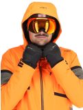 Vignette CMP, 34W4677 veste de ski hommes Fanta Fluo orange 