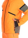 Vignette CMP, 34W4677 veste de ski hommes Fanta Fluo orange 